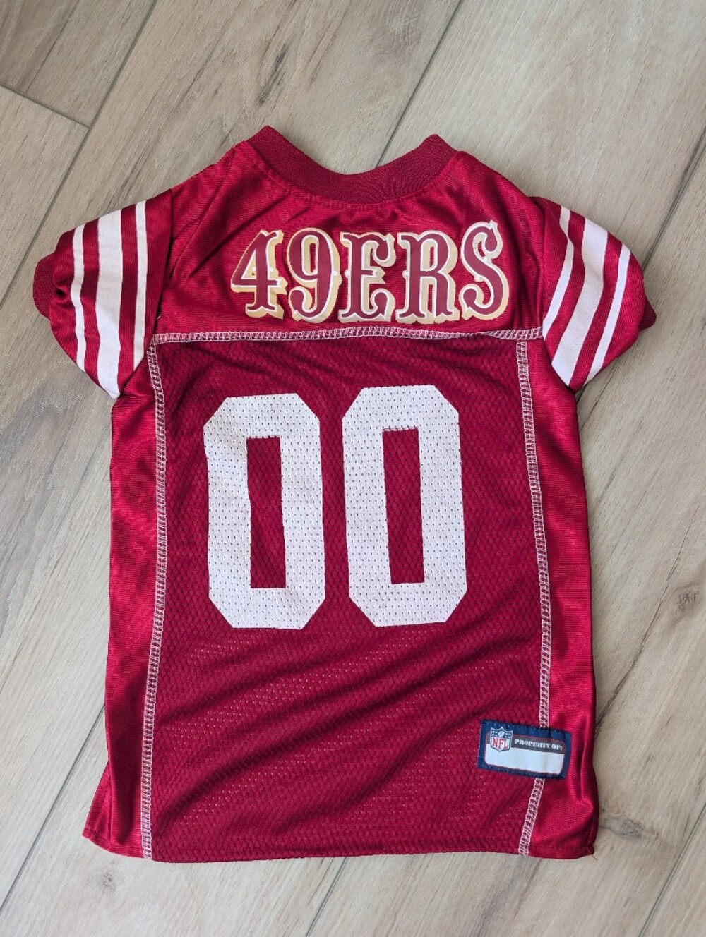 Dog Jersey 49ers 00
